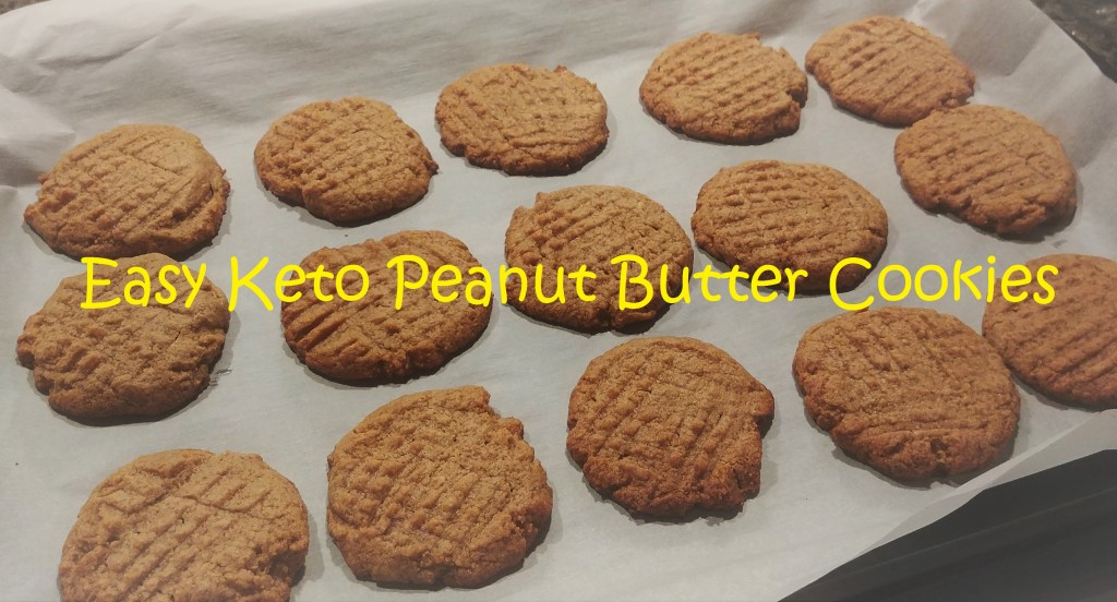 Keto Peanut Butter Cookies