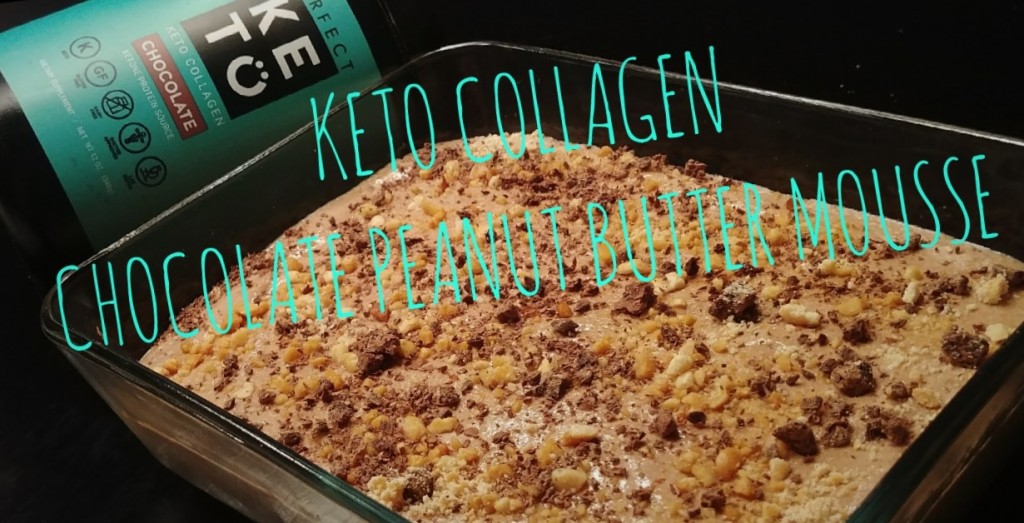 Perfect Keto Collagen Chocolate Peanut Butter Mousse