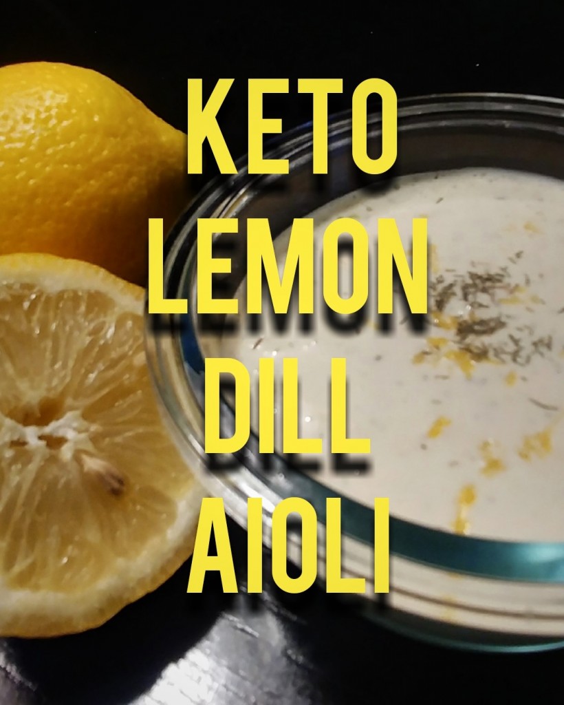 Keto Lemon Aioli Recipe