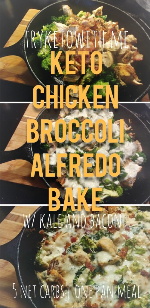 TryKetoWithMe Keto Chicken Alfredo Bake Recipe