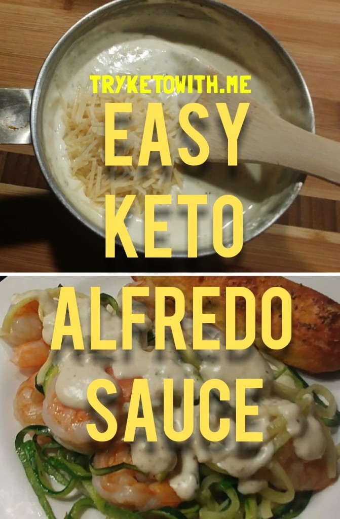 Easy Keto Alfredo Sauce Recipe - TryKetoWith.Me