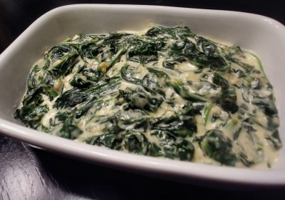 Keto Creamed Spinach with Parmesan and Feta - TryKetoWith.Me