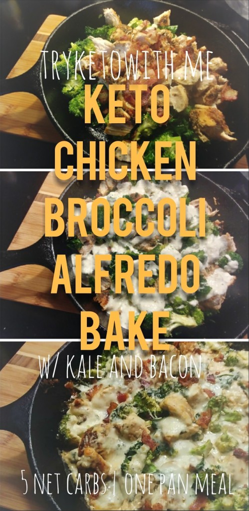 Keto Chicken and Broccoli Alfredo Bake - TryKetoWith.Me